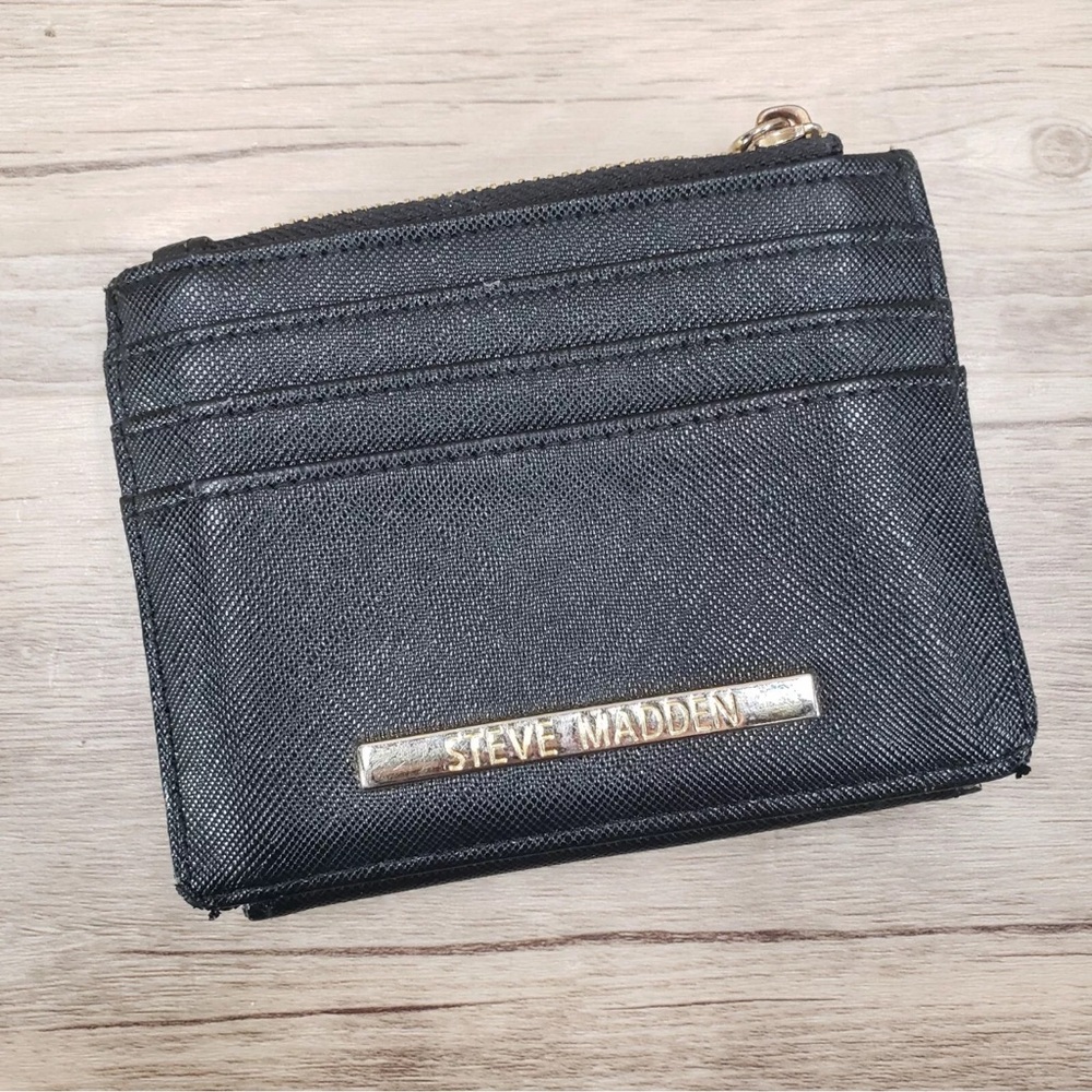 Steve Madden Black Wallet